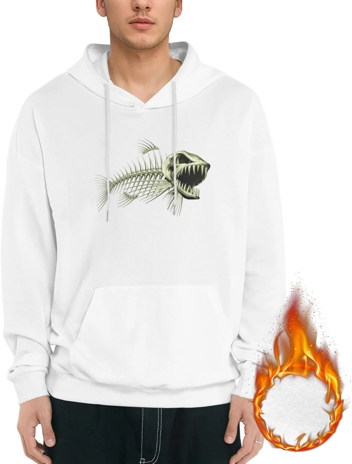 

Толстовка Bone Fish Casual Pullover с капюшоном ITPHOYS