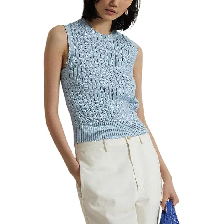 Майка женская Light Blue Polo Ralph Lauren — фото 3