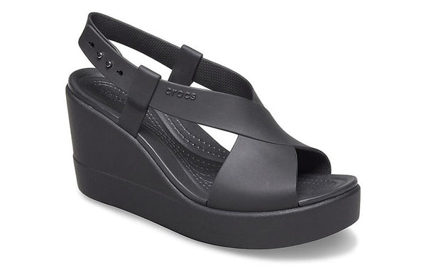 Сандалии brooklyn cozy non-slip sports black sandals Crocs, черный — фото 3
