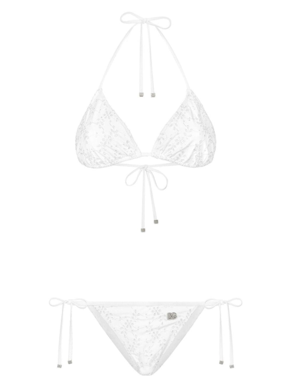 

Dolce & Gabbana бикини с английской вышивкой, белый