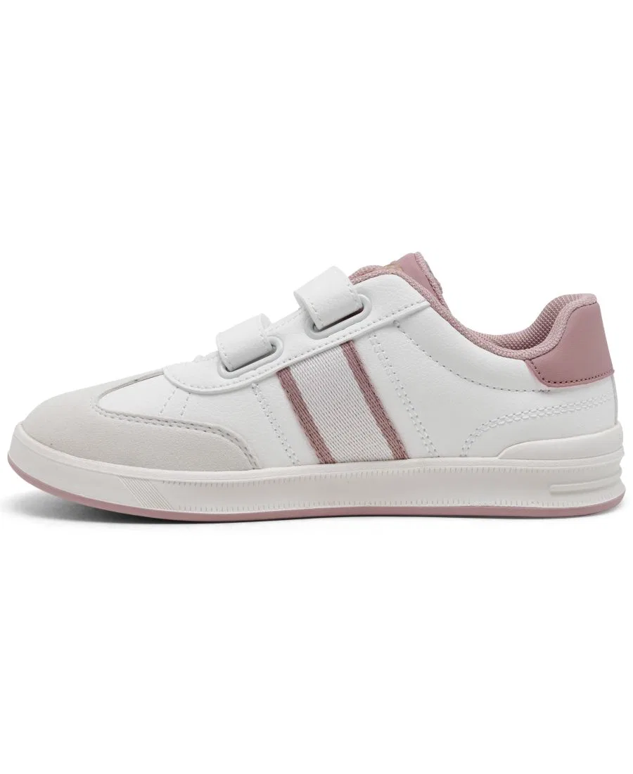 Детские повседневные кроссовки Heritage Court III T-Toe от Finish Line Polo Ralph Lauren, белый — фото 3