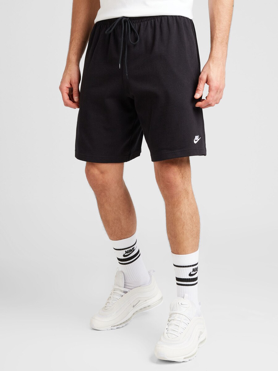 Брюки свободного кроя Nike Sportswear Club, Black — фото 2