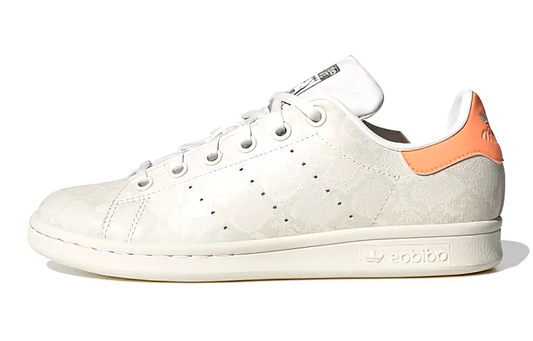 

Кроссовки Adidas Stan Smith Snakeskin Core White Beam Orange GS