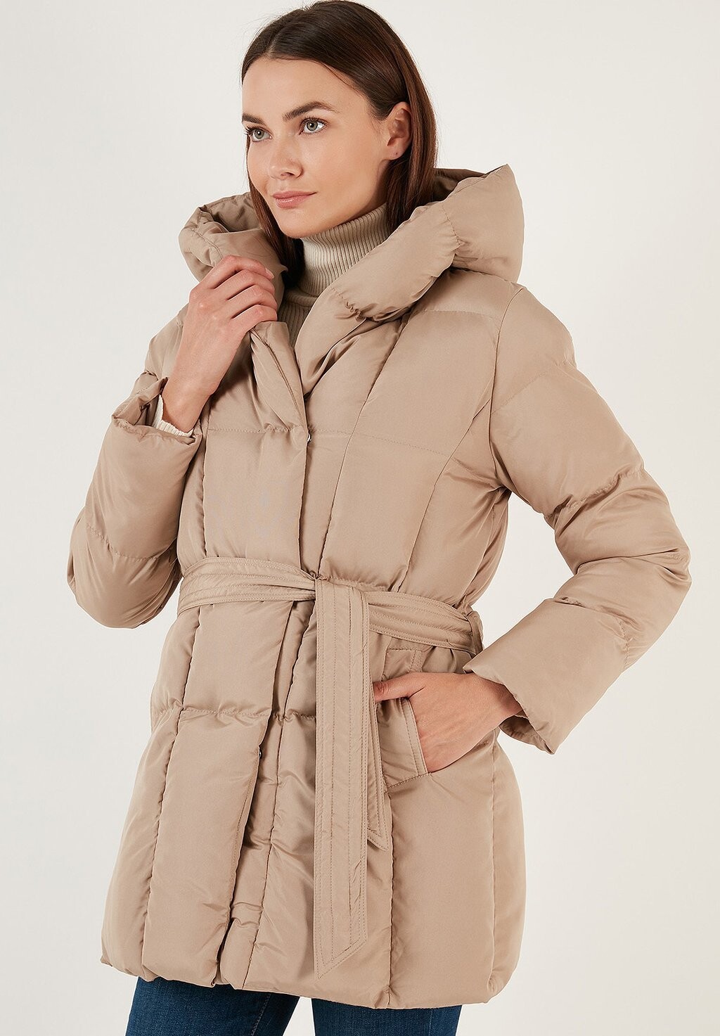 

Зимнее пальто REGULAR FIT LELA, цвет mink