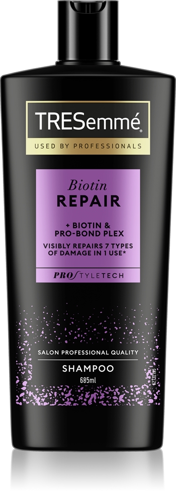 

Укрепляющий шампунь с биотином для поврежденных волос Tresemmé, pro-bond plex 685 мл