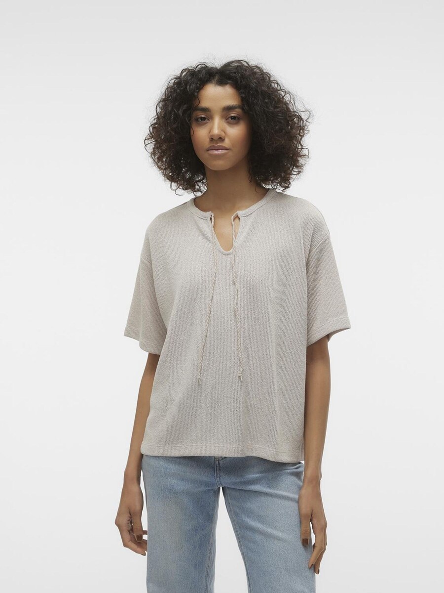 

Тонкий вязаный свитер VERO MODA Sweater EDDIE, серый