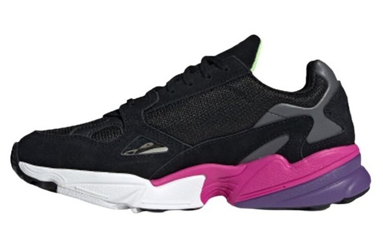 

Кроссовки Adidas Originals Falcon Core Black Shock Pink Women's