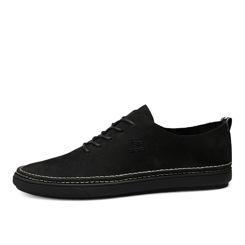 

Мужская повседневная обувь Мужская Mulinsen, Black[Leather Shoe Size: Athletic Shoes 41 = Size 40 In This Model]