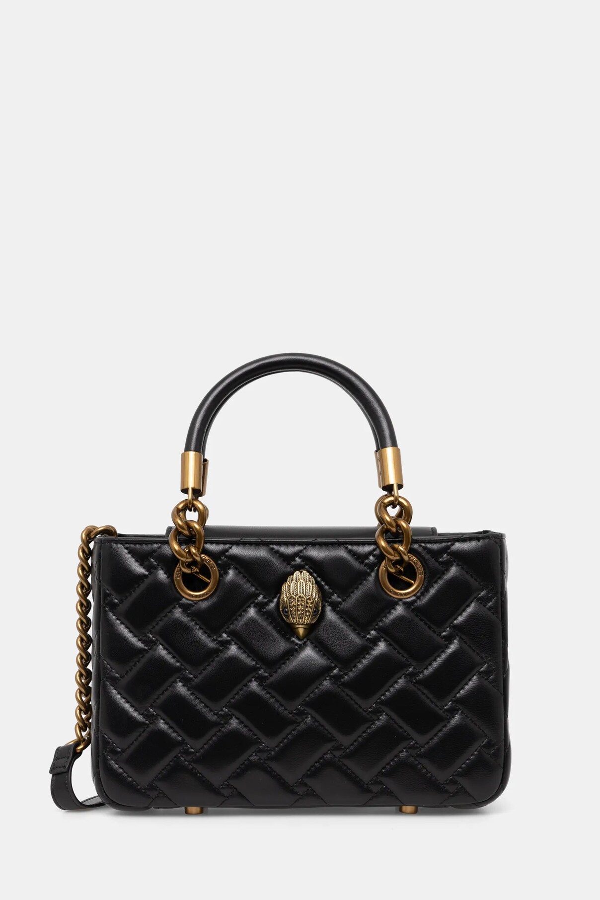 

Кожаная сумка KENSINGTON Kurt Geiger London, черный