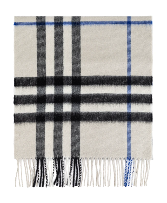 

Кашемировый шарф Burberry, бежевый