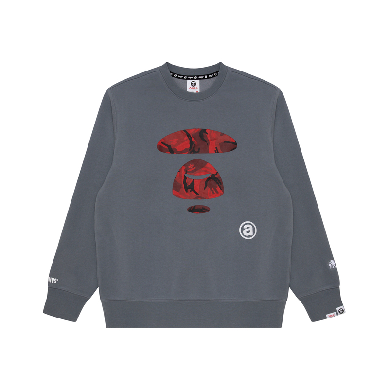 

Свитер с логотипом Aape, серый