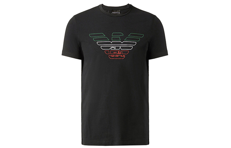 

EMPORIO ARMANI Футболка мужская черная, Черный, EMPORIO ARMANI Футболка мужская черная