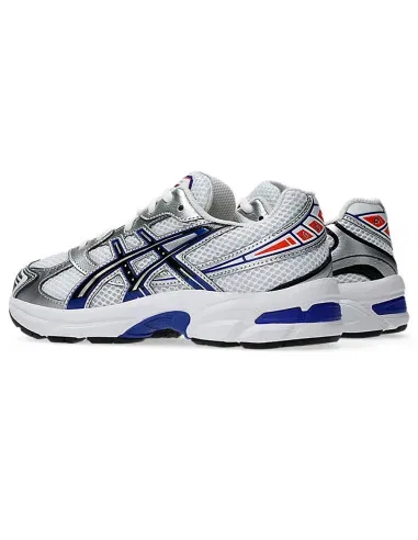Кроссовки GEL-1130 Asics, белый/прусский синий — фото 3