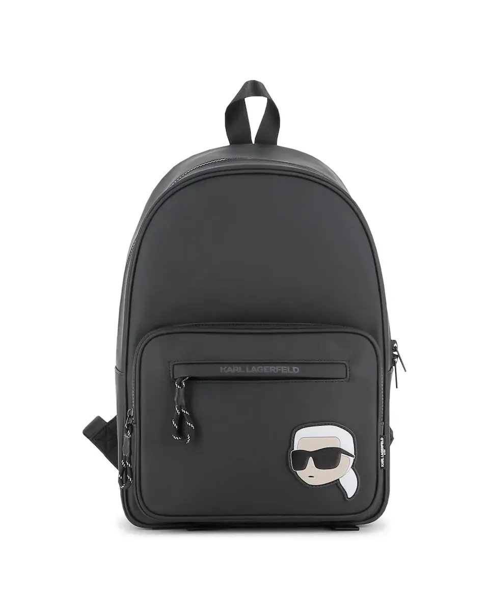 

Черный рюкзак для мальчиков из полиэстера Karl Lagerfeld Kids