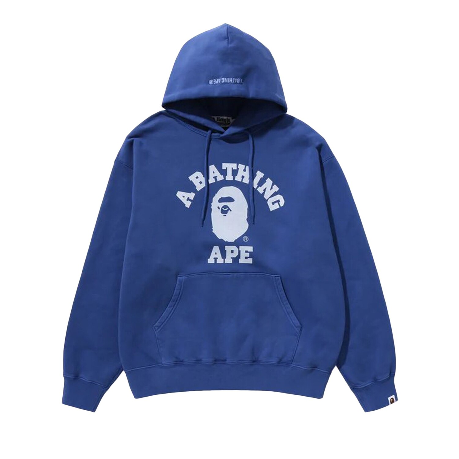 

Толстовка с капюшоном BAPE College Overdye, цвет Синий