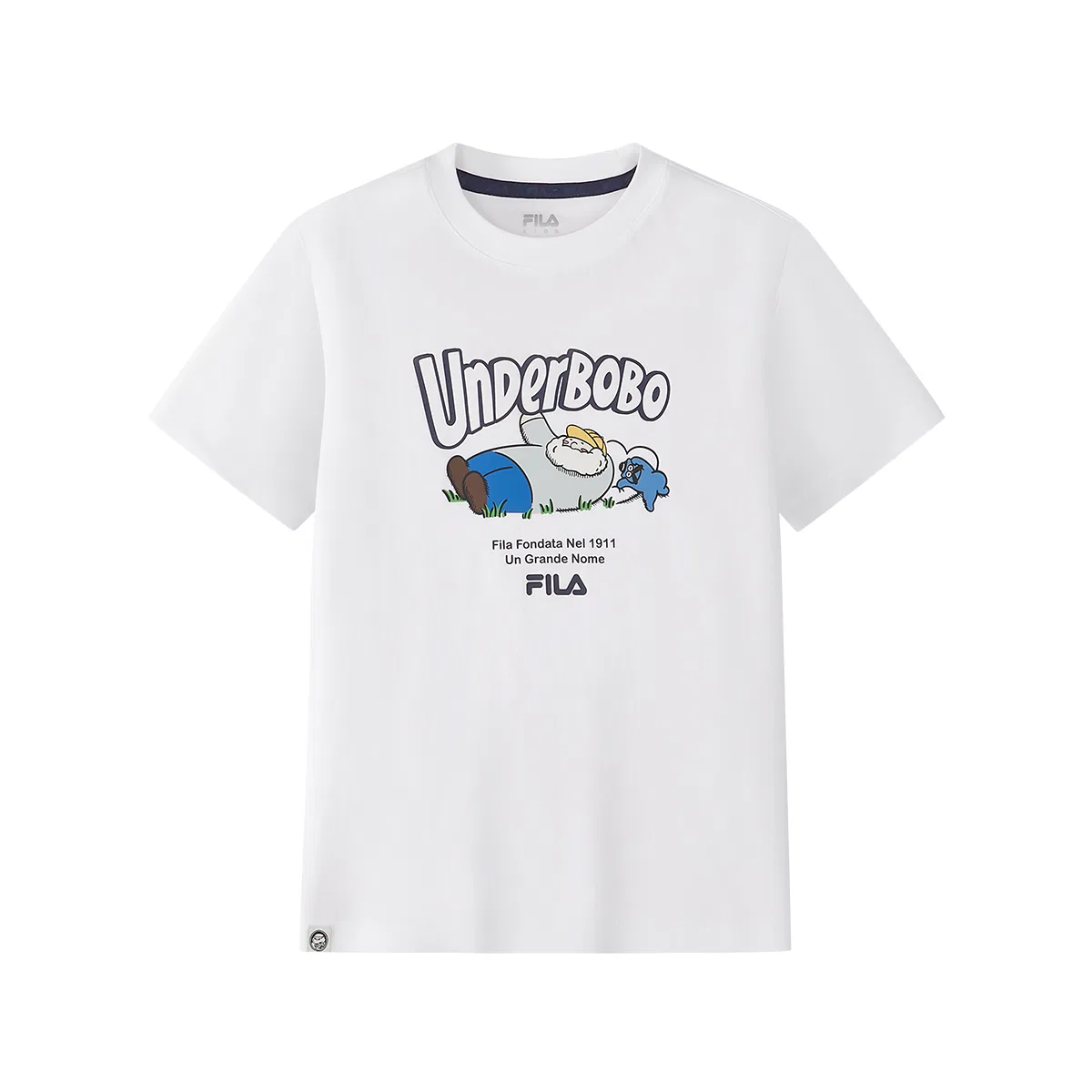 Футболка с круглым вырезом FILA KIDS Kentucky Blue — фото 3