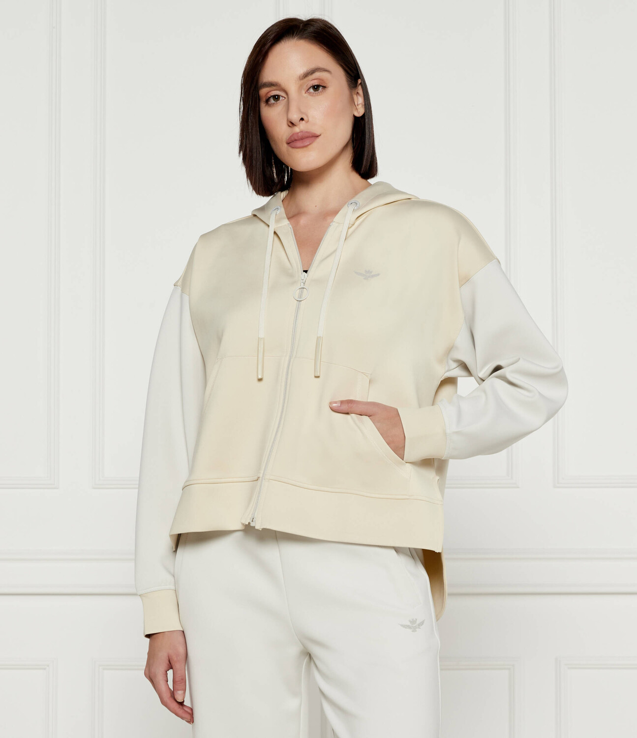 

Толстовка Aeronautica Militare Regular Fit, бежевый