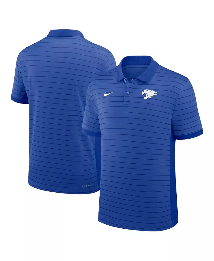 

Мужская футболка-поло для тренеров Royal Kentucky Wildcats 2025 Early Season Coaches Sideline Victory Stripe Performance Nike