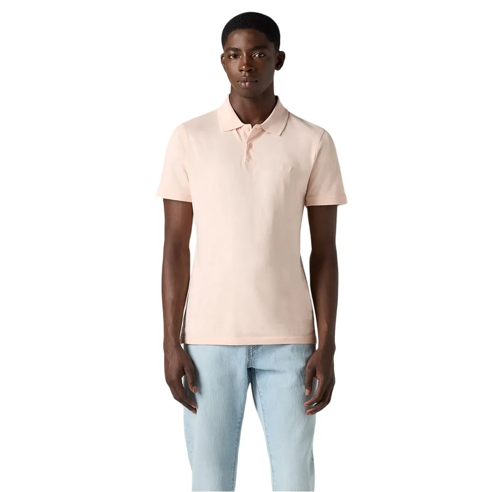 

Поло с коротким рукавом Levi's Slim Housemark, розовый