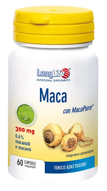 

LongLife Maca Энергетическая тонизирующая добавка, 60 капсул Long Life