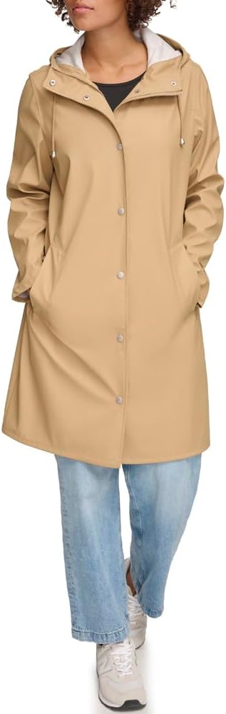 

Levi's Женская классическая парка с капюшоном от дождя, Tan