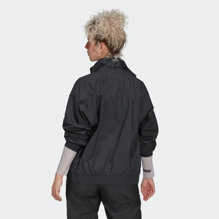 Женская куртка Full Zip adidas, Carbon/White/Black — фото 4