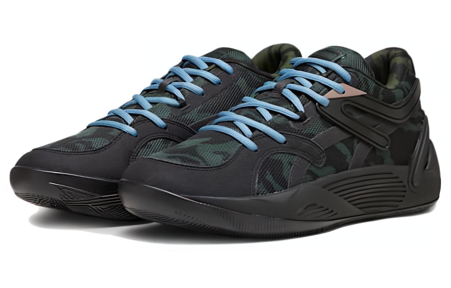 Trc Blaze Court 'Camo' PUMA, Чёрный Зелёный — фото 3