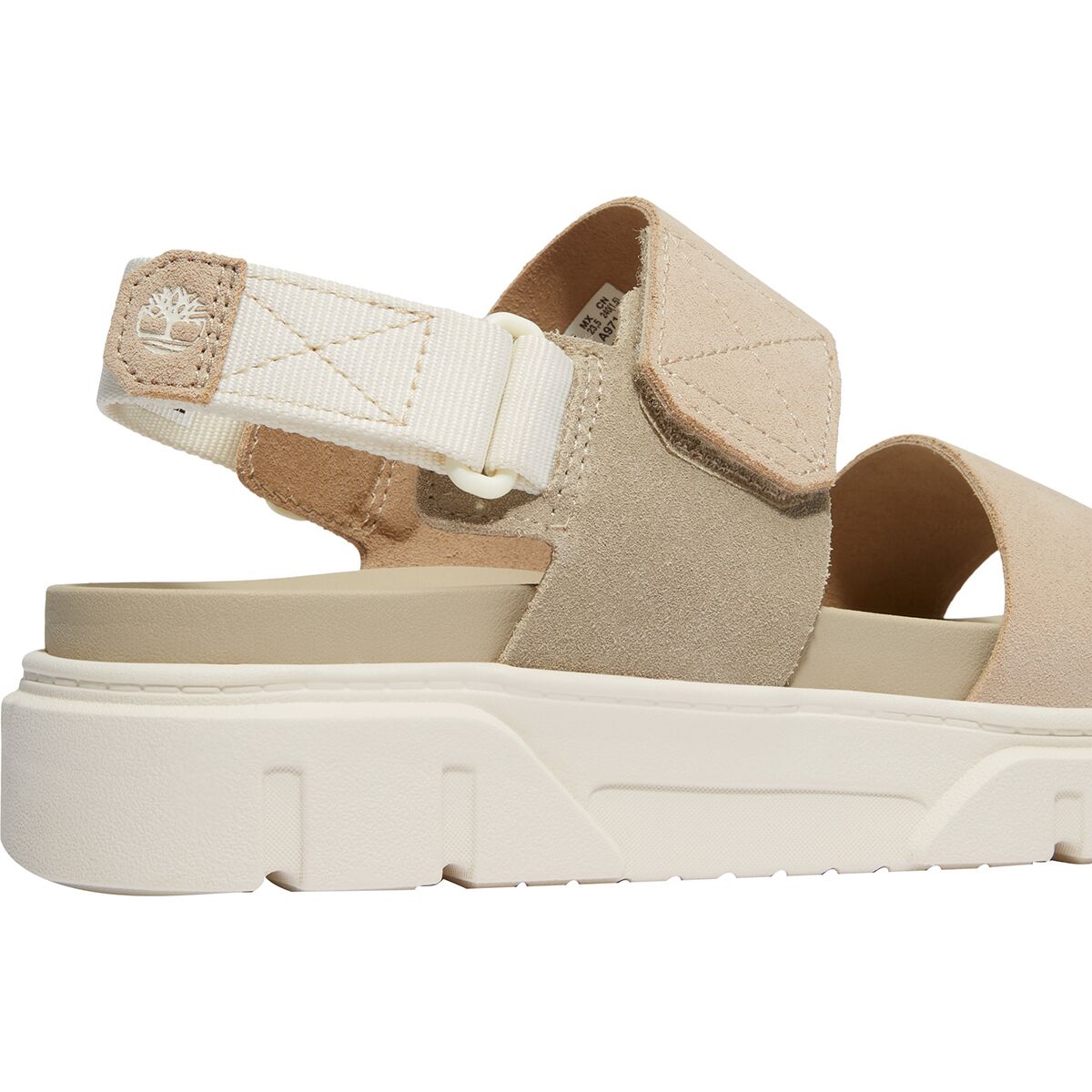 Сандалии Greyfield с задней застежкой Timberland, цвет light beige suede — фото 4