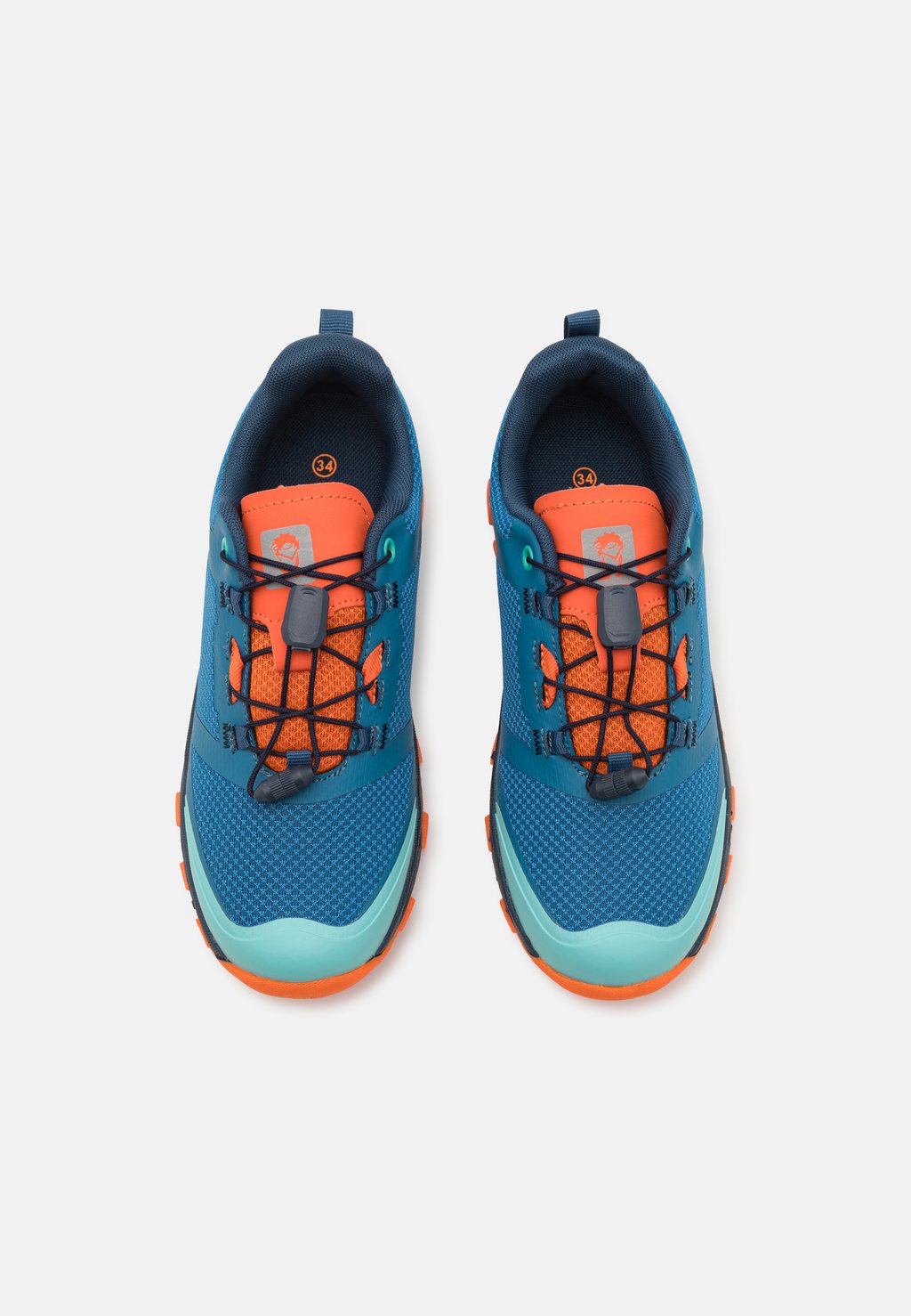 Походная обувь KIDS SANDEFJORD XT UNISEX TROLLKIDS, сине-зеленый — фото 4