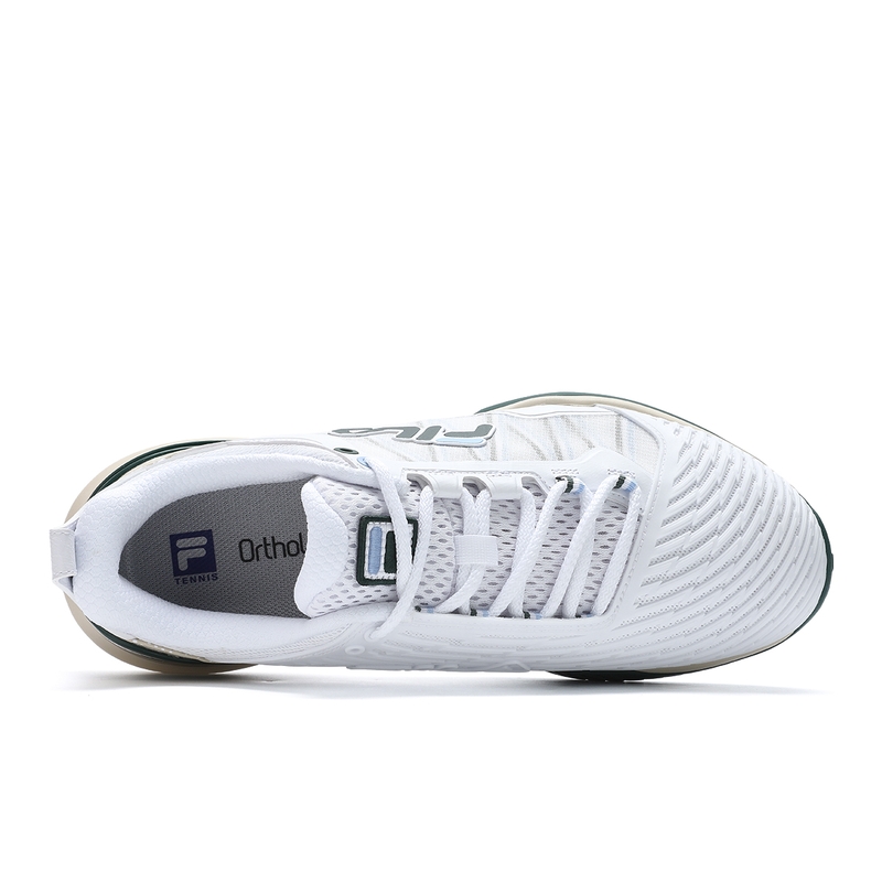 Футболка мужская черно-белая FILA, FILA White/Bleached Sand — фото 2