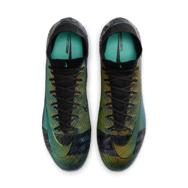 Кроссовки mercurial superfly 10 elite se fg Nike, черный — фото 4