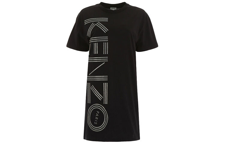 

KENZO Женское платье с короткими рукавами и шортами, цвет Black