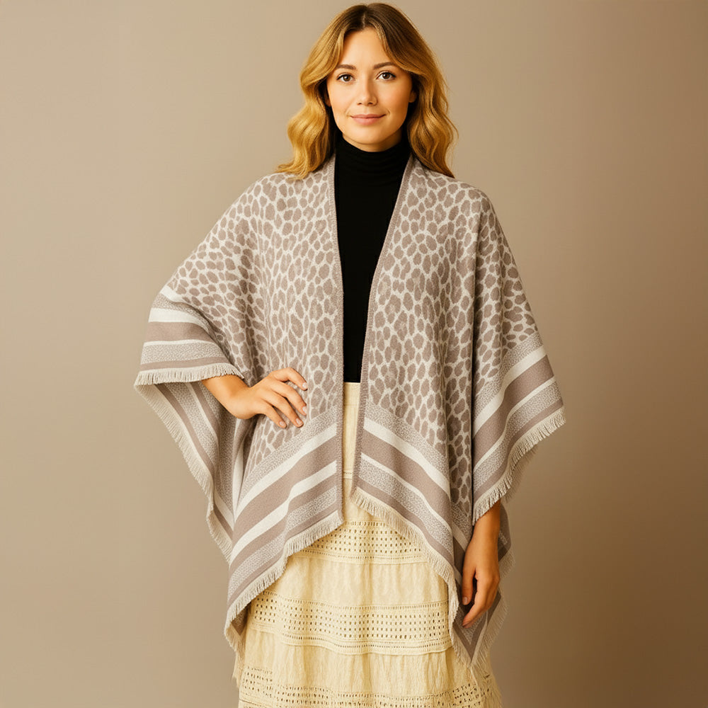 

TRUEDAMES Руана с леопардовым принтом