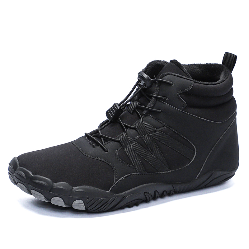 Ботильоны на низком каблуке унисекс MUSNODO, Black