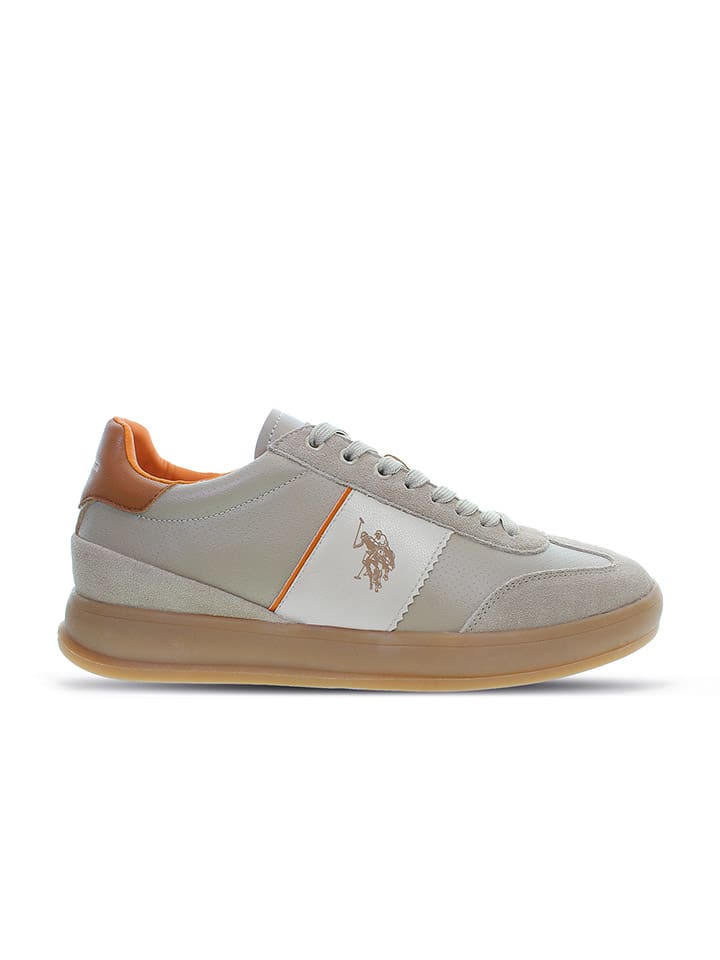 

Кроссовки на шнуровке U.S. Polo Assn., серый