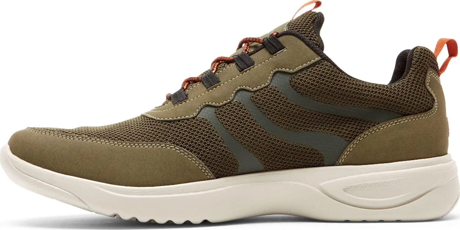 Мужские походные кроссовки Rockport Metro Path Ghillie, Forest Green Net — фото 2
