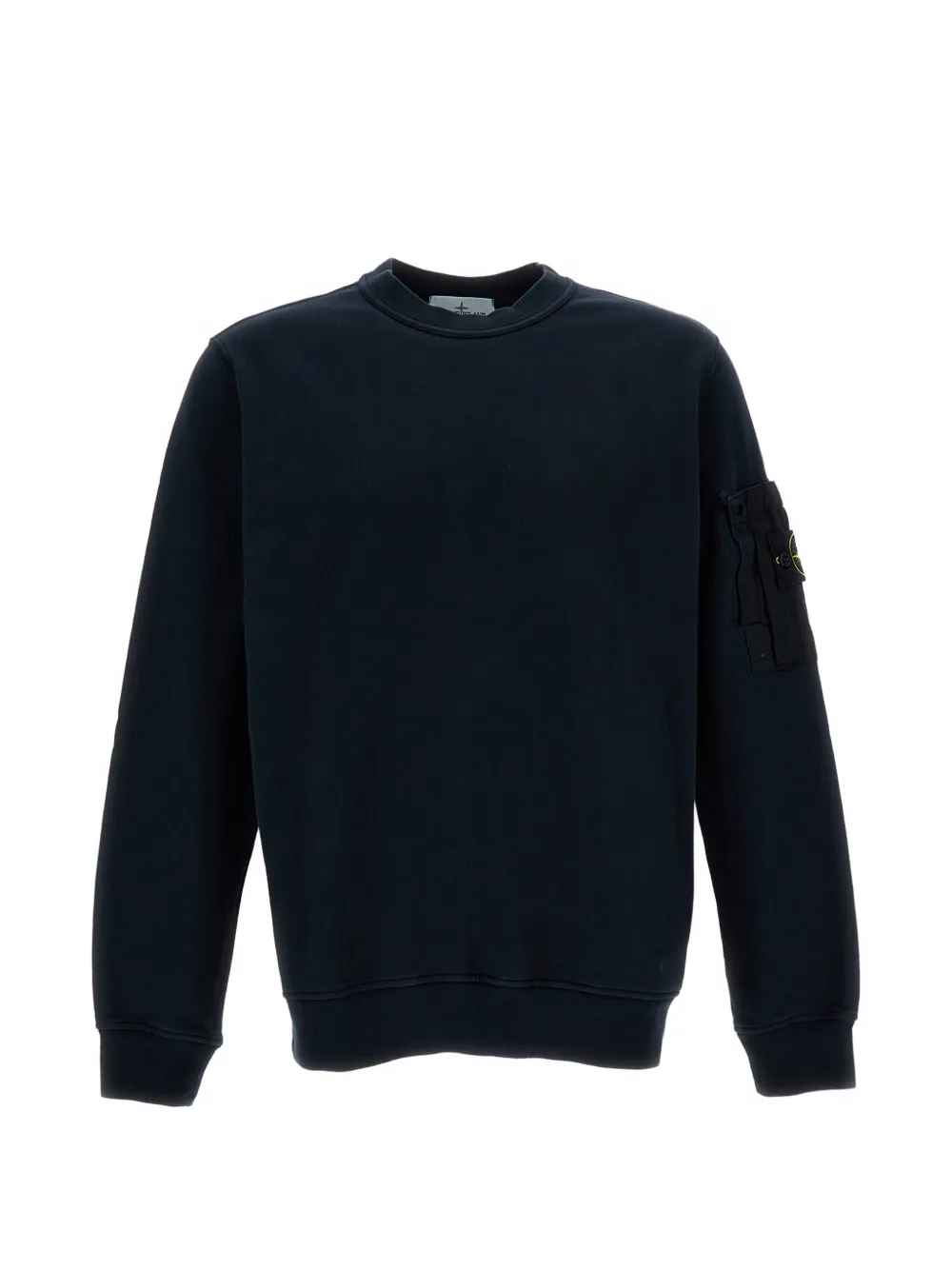 

Свитшот с круглым вырезом Stone Island, синий