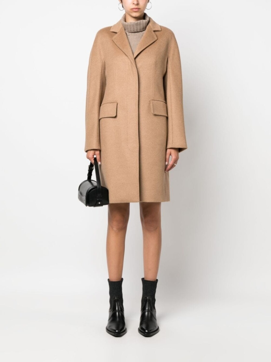 

Max Mara пальто миди Bingo, серый