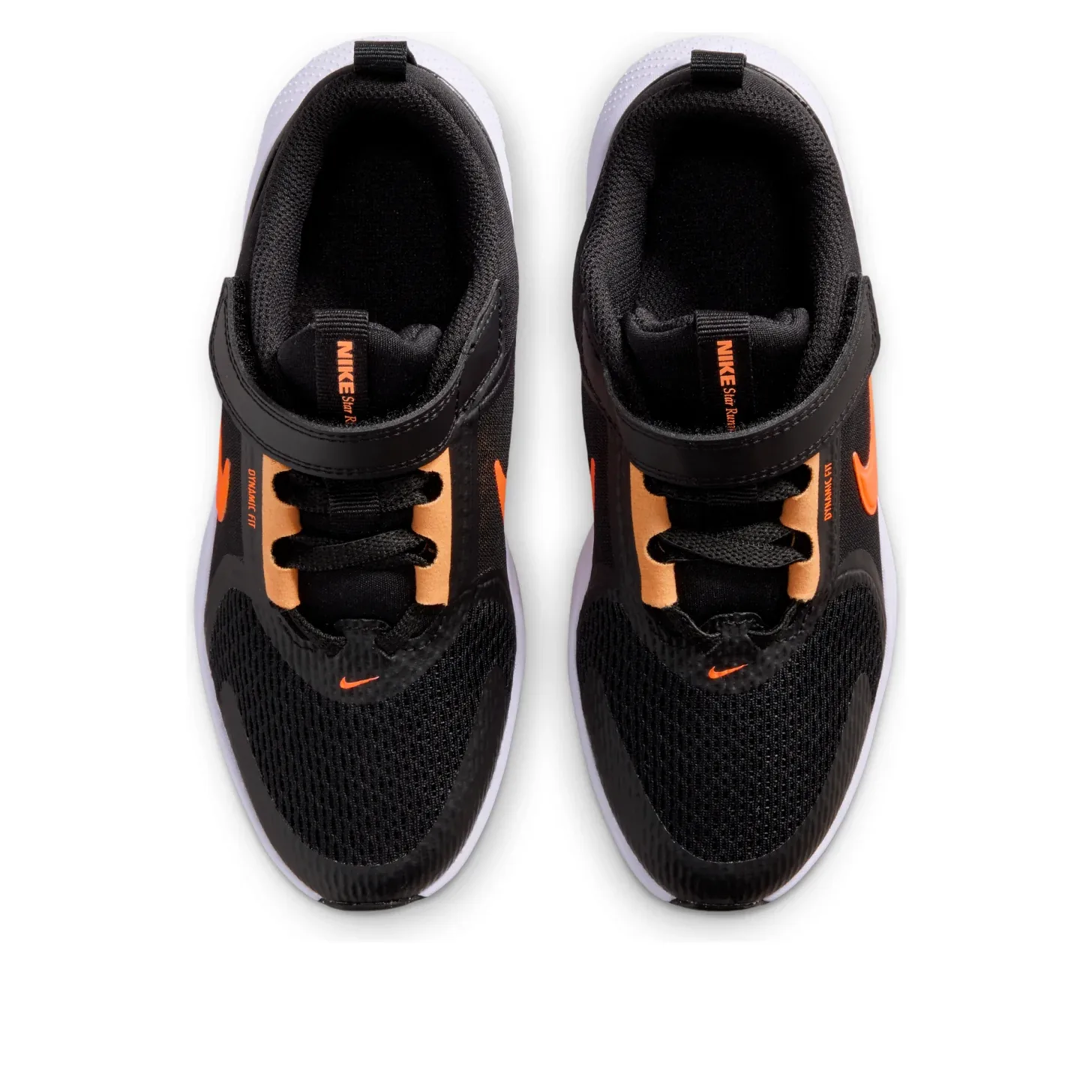 (PS) Кроссовки Nike Star Runner 5 'Black Total Orange' — фото 2