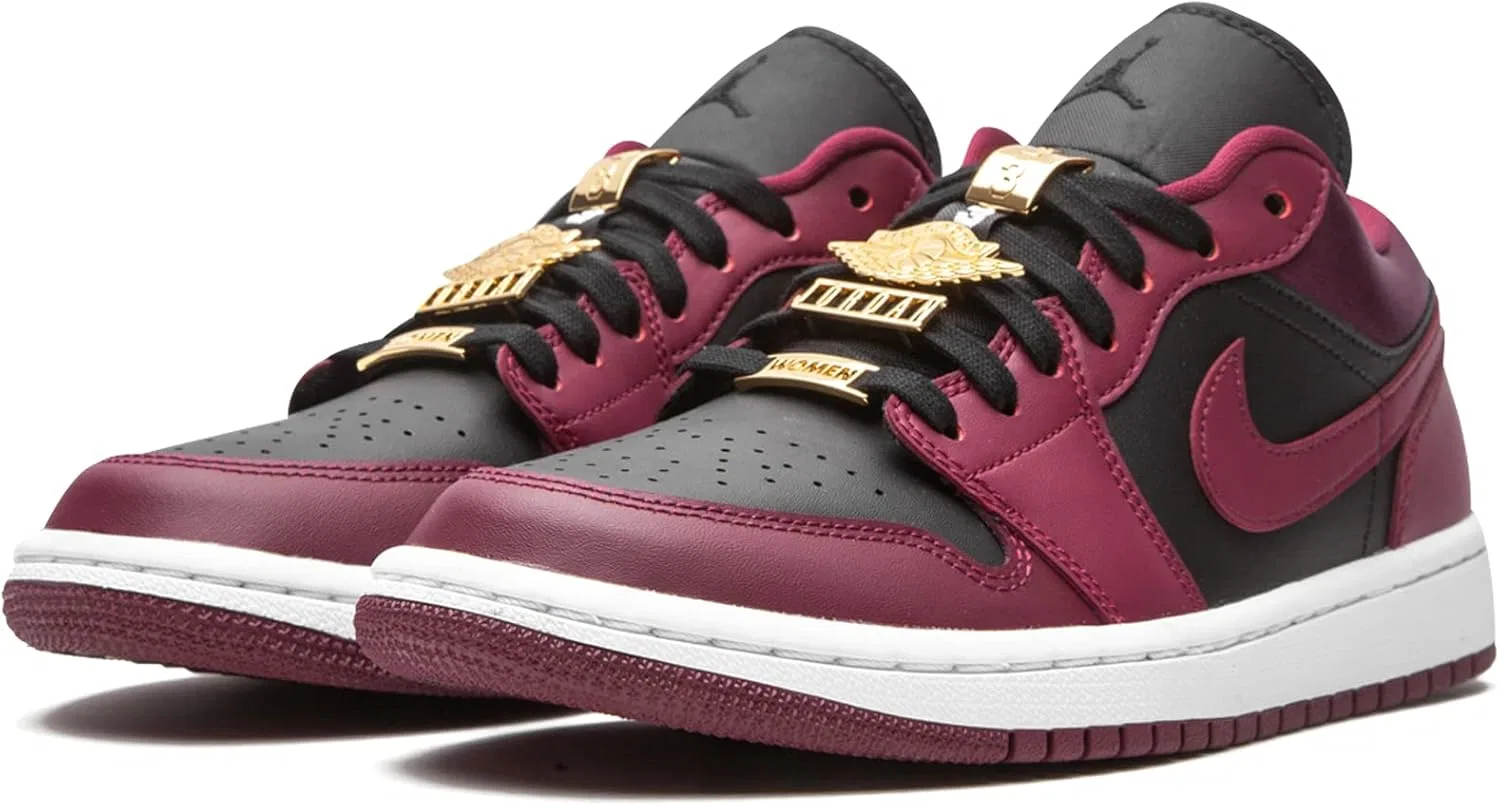 Кроссовки Nike Air 1 Low, темно-свекольный — фото 2