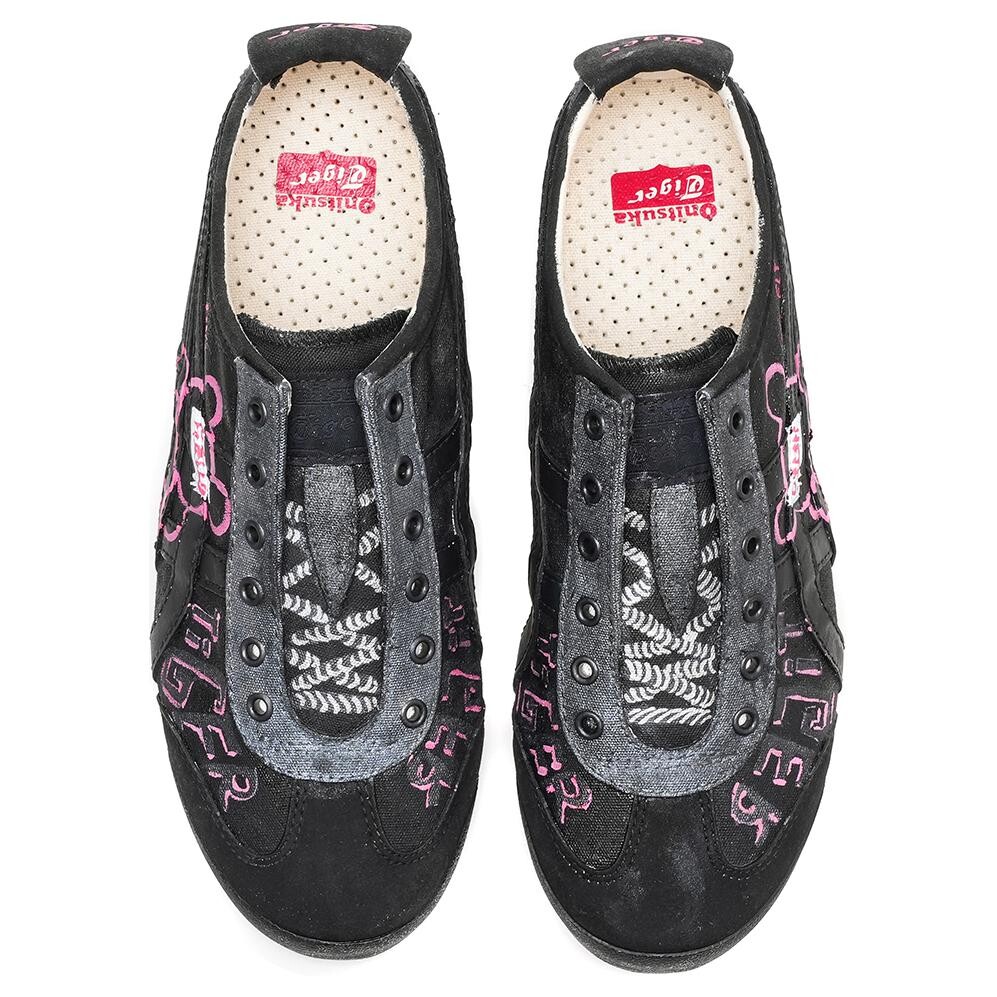 Кроссовки Onitsuka Tiger MEXICO 66 Lifestyle Shoes Unisex Low-top Black, черный — фото 4