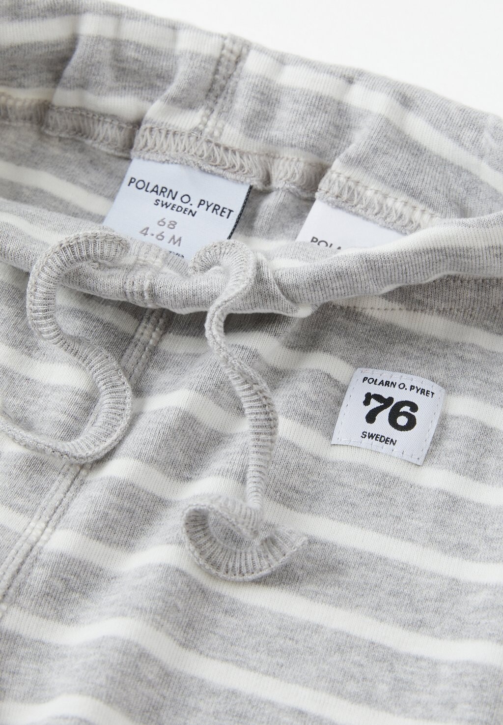 

Брюки SOFT STRIPED Polarn O. Pyret, серый