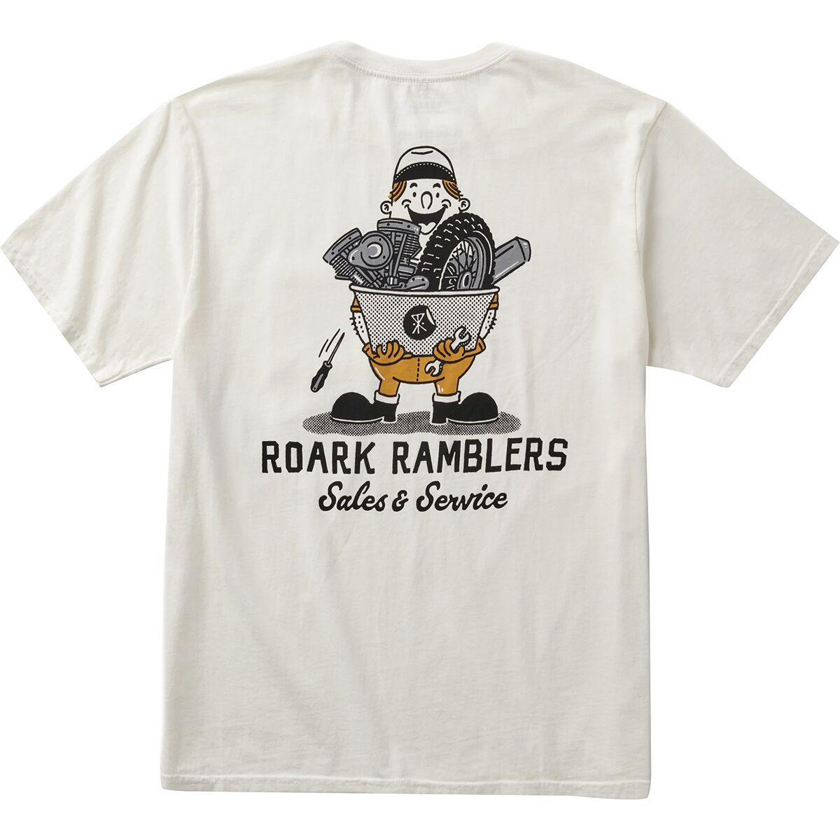 

Карманная футболка Ramblers Roark, белый