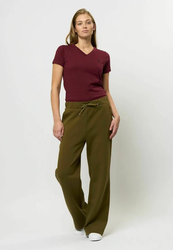 Спортивные штаны uwkaisa U.S. Polo Assn., Dark Olive — фото 2