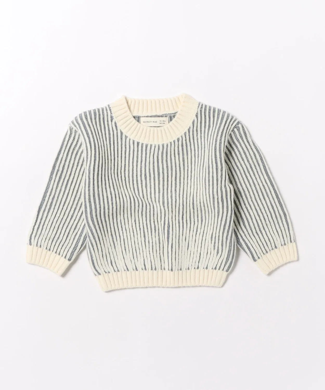 Детский свитер Relaxed Knit Sweater Quincy Mae, синий