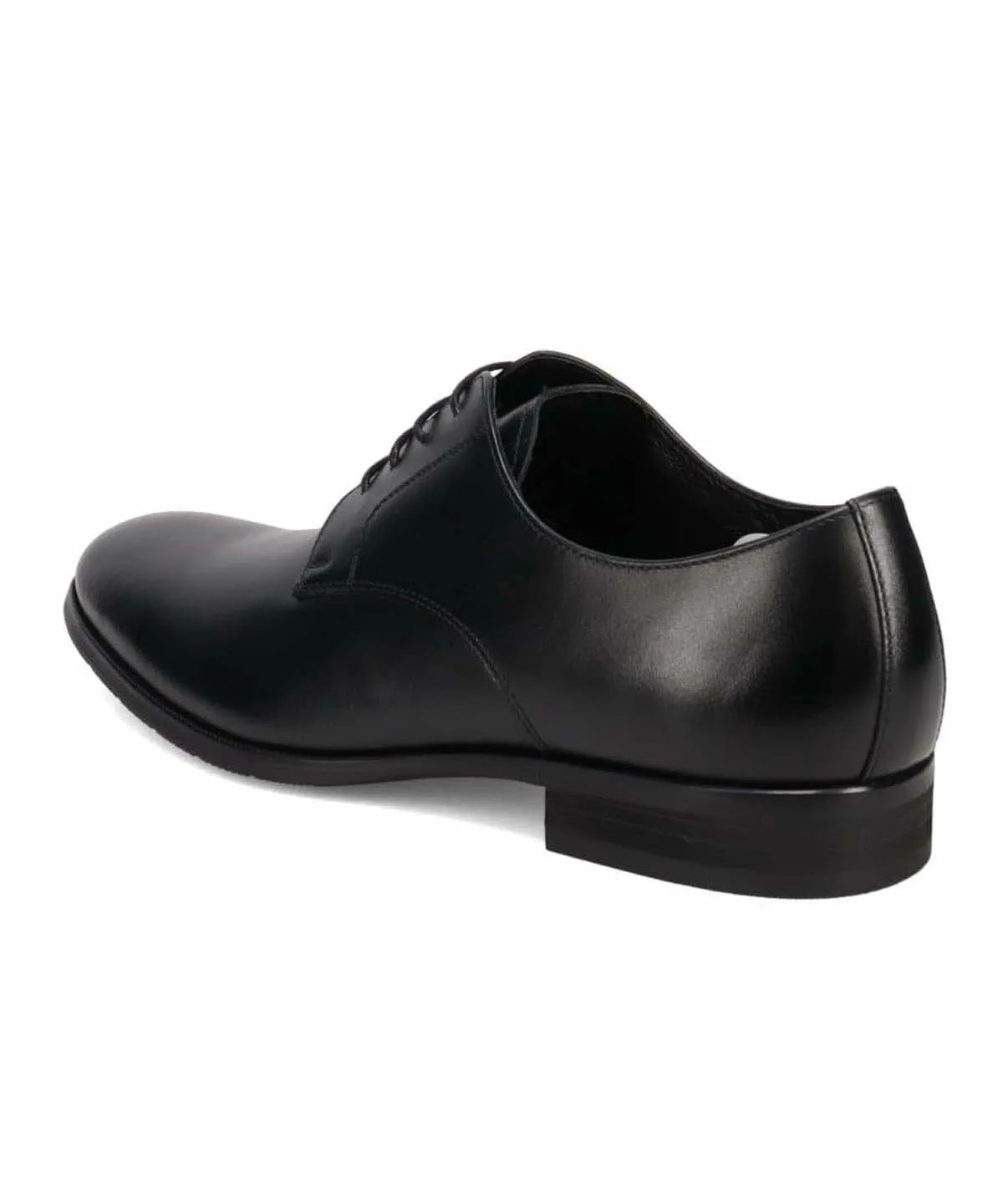 Туфли-лодочки с перфорацией и гладким носком Modello, black — фото 3