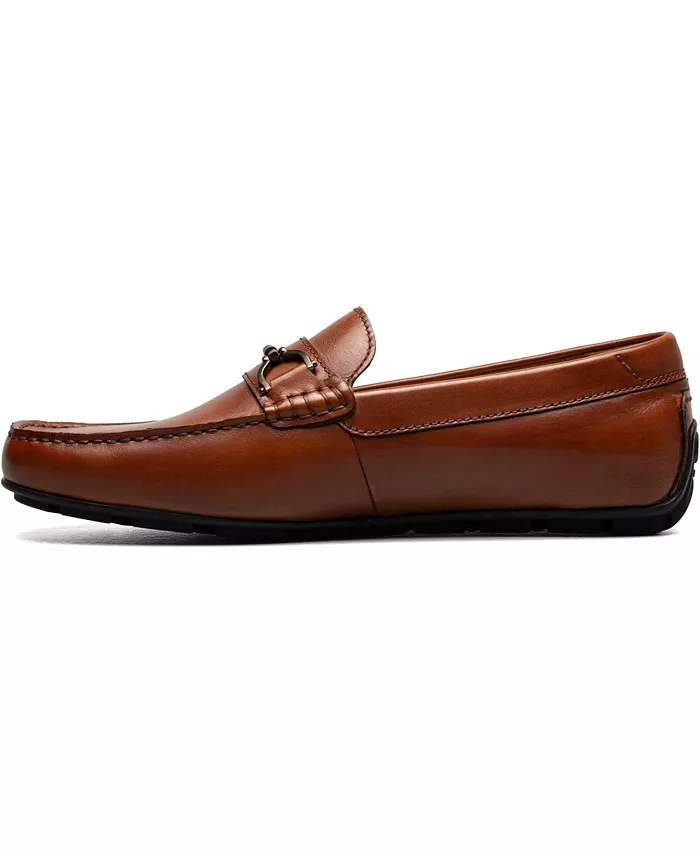 Мужские мокасины Motor Moc Toe Bit Loafer Florsheim, коричневый — фото 3