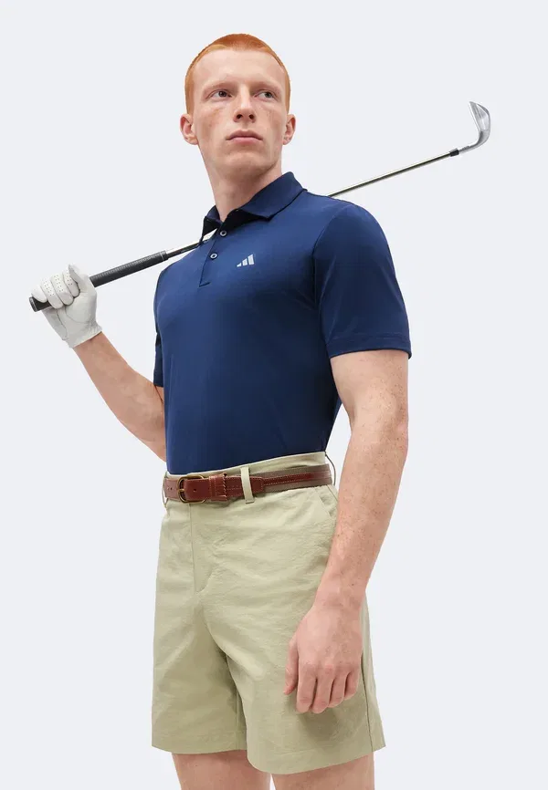 Шорты спортивные Ultimate365+ short Adidas Golf, бежевые — фото 4