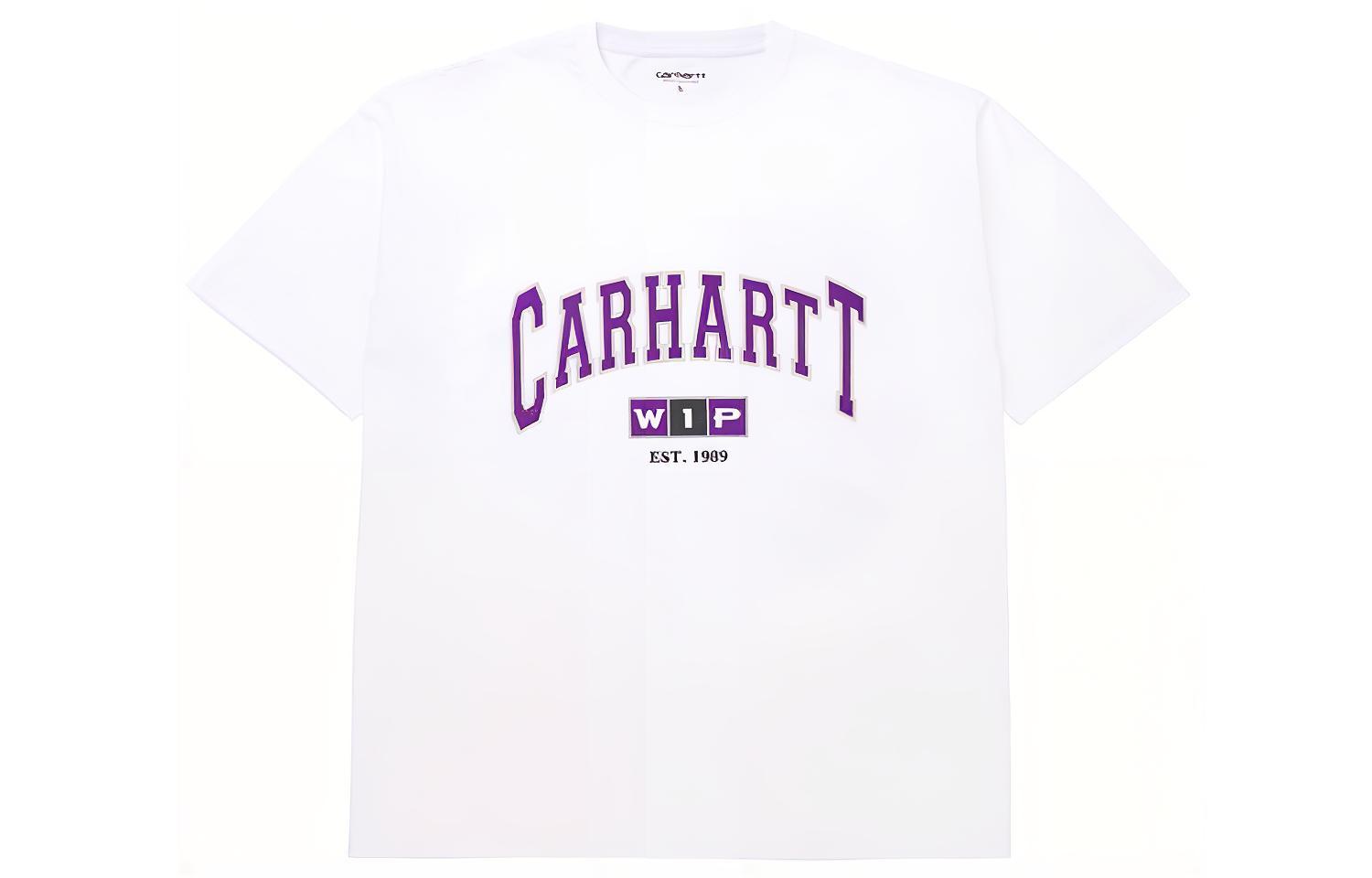 

Carhartt WIP Футболка мужская белая, Белый, Carhartt WIP Футболка мужская белая