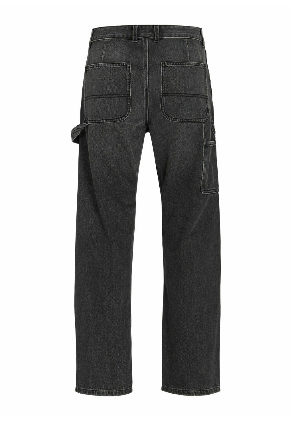 

Джинсы прямого кроя Jack & Jones, черный деним